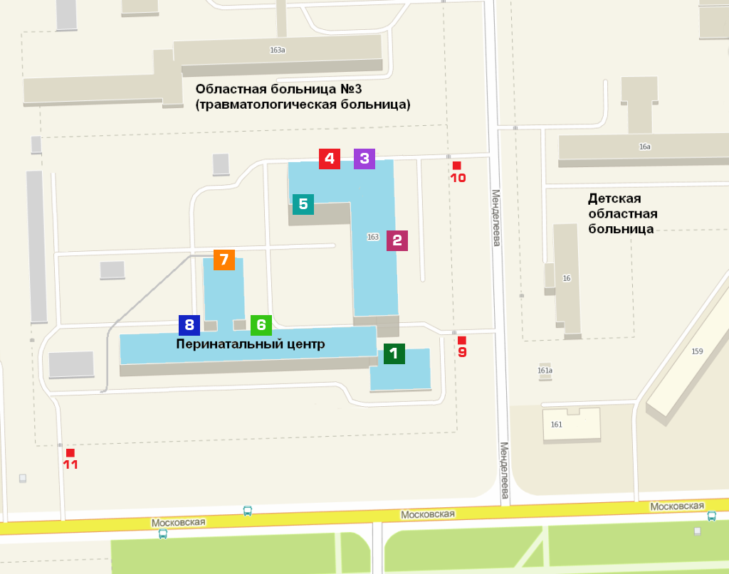 Московская 163 перинатальный центр киров карта